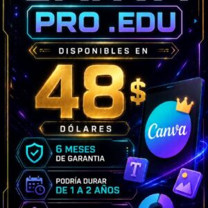 😎 PANELES DE CANVA PRO .EDU